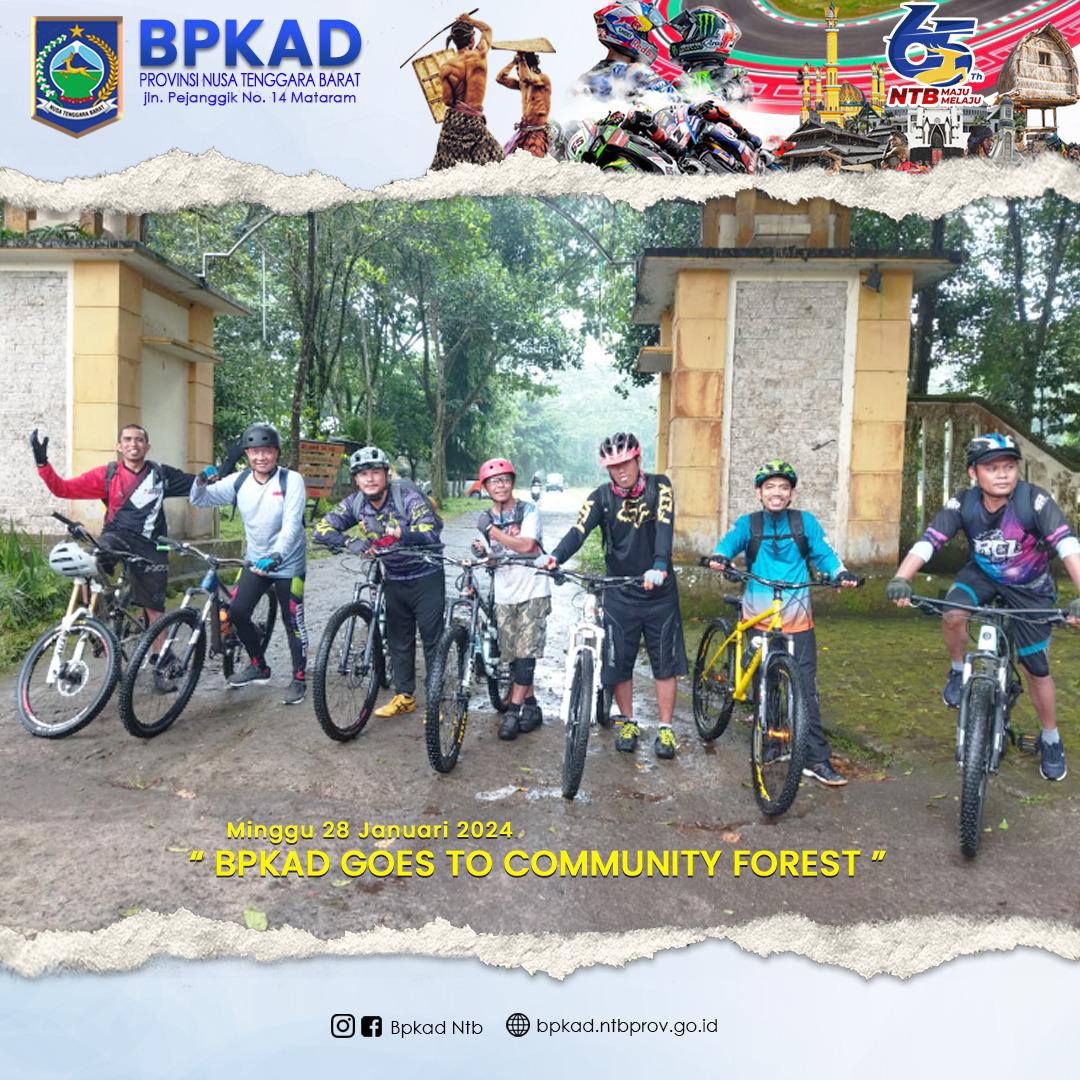 BPKAD Goes to Community Forest